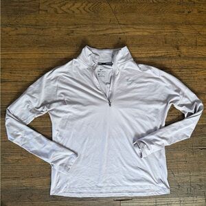 Nike baby pink Quarter-Zip Pullover